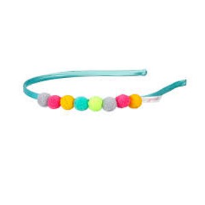 Serre tete - babs - mini pompon
