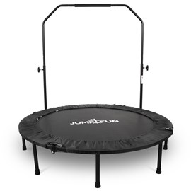 Mini trampoline fitness double barre jum