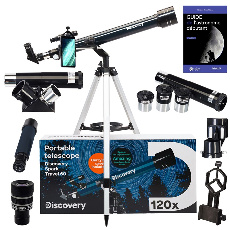 Télescope astrophotographie travel 60
