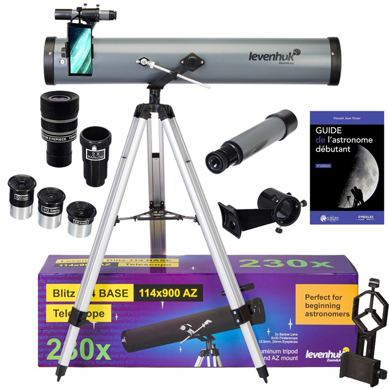 Télescope astrophotographie blitz 114
