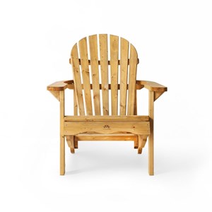 Chaise de jardin adirondack – brun