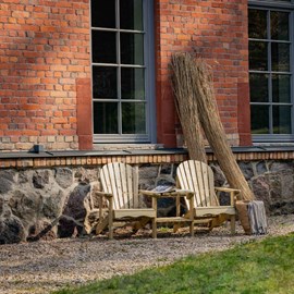 Banc double adirondack bois – vert