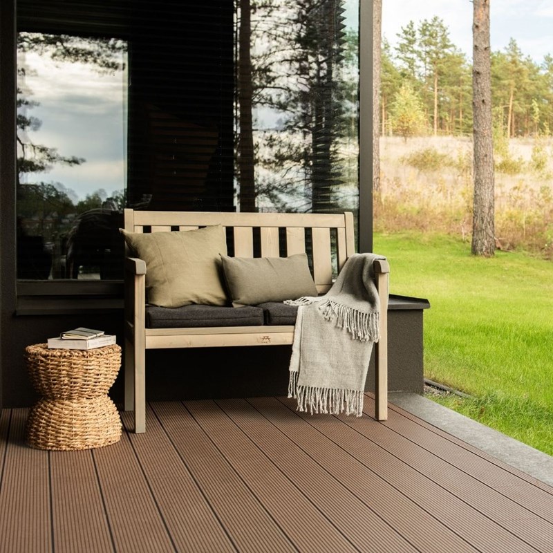 Banc de jardin 3 places – gris