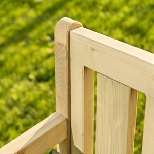 Banc de jardin 3 places – vert
