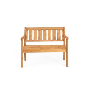 Banc de jardin 3 places – brun