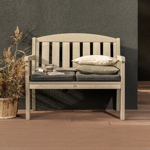 Banc de jardin 2 places – vert