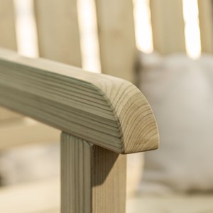 Banc de jardin 2 places – gris