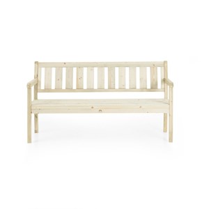 Banc de jardin 3 places large – vert