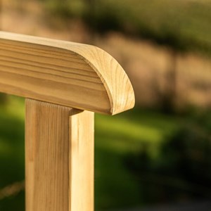 Banc de jardin 3 places large – vert