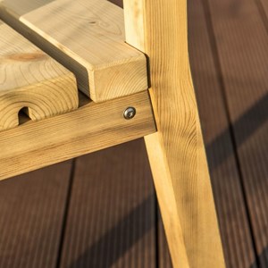 Banc de jardin 3 places large – vert