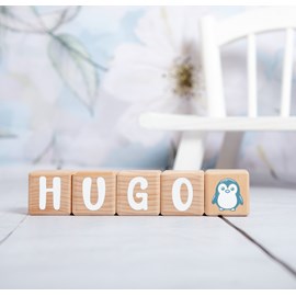 5 cubes 5x5cm + 66 stickers blancs