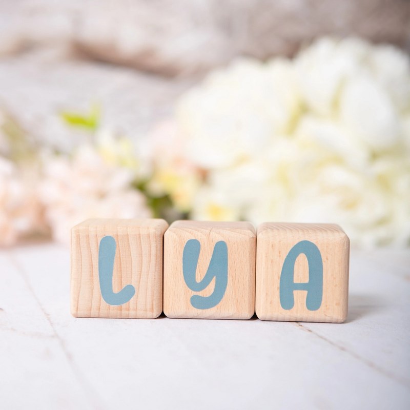 Louyou - 3 cubes 5x5cm + 47 stickers gris