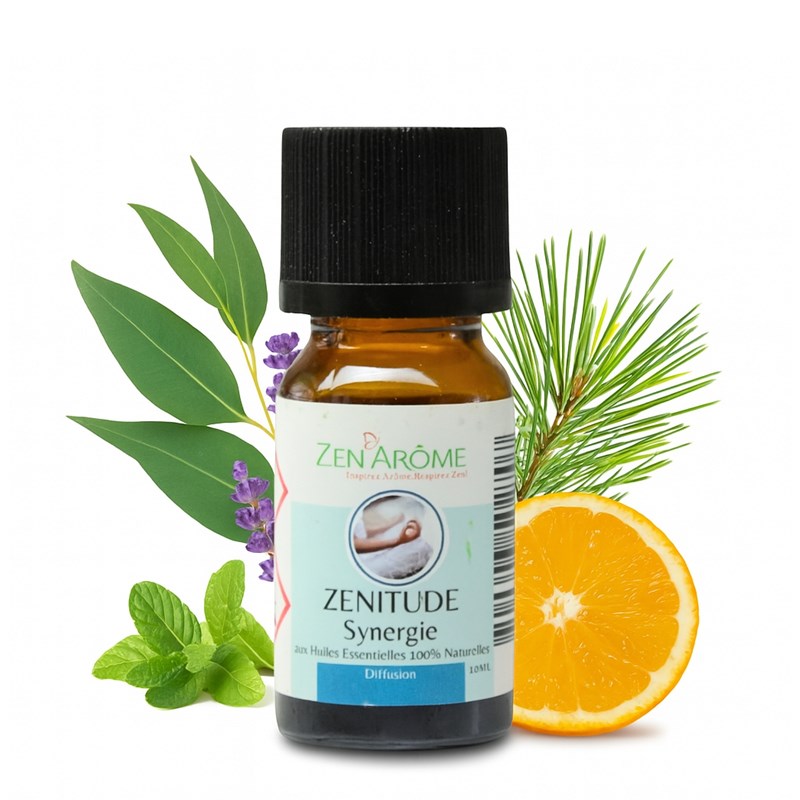 Synergie d'huile essentielle zenitude