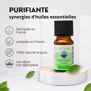 Synergie d'huile essentielle purifiante