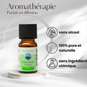 Synergie d'huile essentielle purifiante