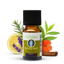 Synergie d'huile essentielle douce nuit