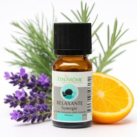 Synergie d'huile essentielle relaxante