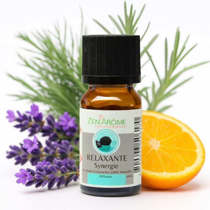 Synergie d'huile essentielle relaxante