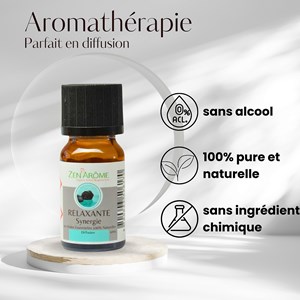 Synergie d'huile essentielle relaxante