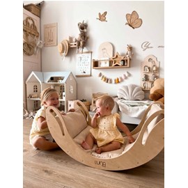 Bascule montessori smile avec coussin
