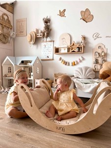 Bascule montessori smile avec coussin