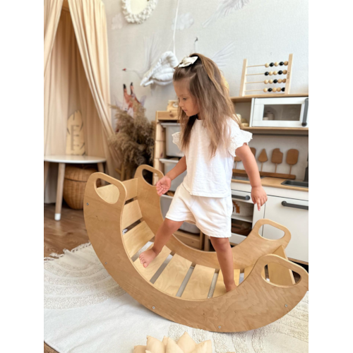 Lunatoys - Bascule montessori avec coussin