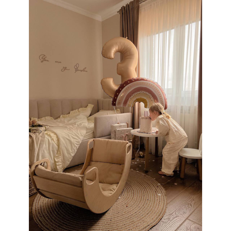 Bascule montessori avec coussin (Lunatoys) - Image 2