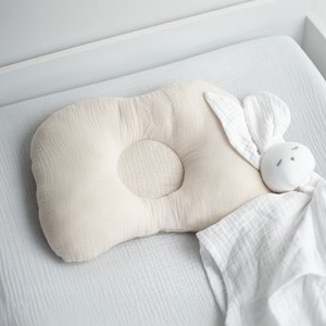 Coussin cale-tête gaze coton jeanne