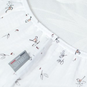 Drap-housse gaze de coton melody