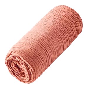 Drap housse gaze de coton uni