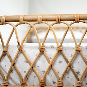 Drap-housse coton stella blanc 90x190 cm