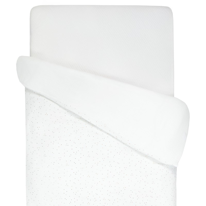 Housse de couette gaze de coton jeanne