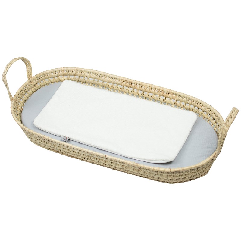 Set panier à langer 4 pièces gris 77 x