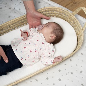 Ensemble panier à langer jeanne 4 blanc