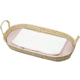 Set panier à langerjeanne rose 77 x 36