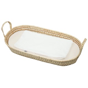 Set panier à langerjeanne beige 77 x 36