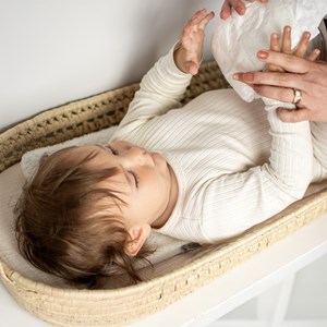 Ensemble panier à langer jeanne 4 beige