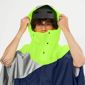 Cape de pluie vuelta bleue - jaune M-L