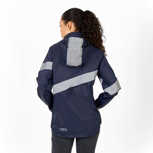Coupe-vent imperméable giro bleu marine S