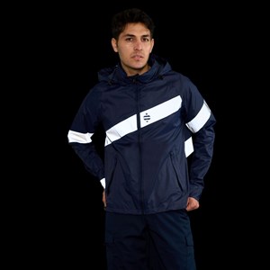 Coupe-vent imperméable giro bleu marine XXL