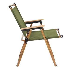 Chaise de camping verte