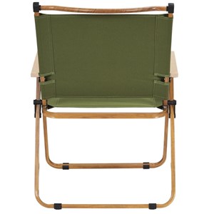 Chaise de camping verte