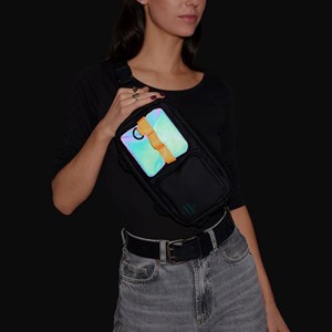 Sac banane - sacoche vélo noire Noir