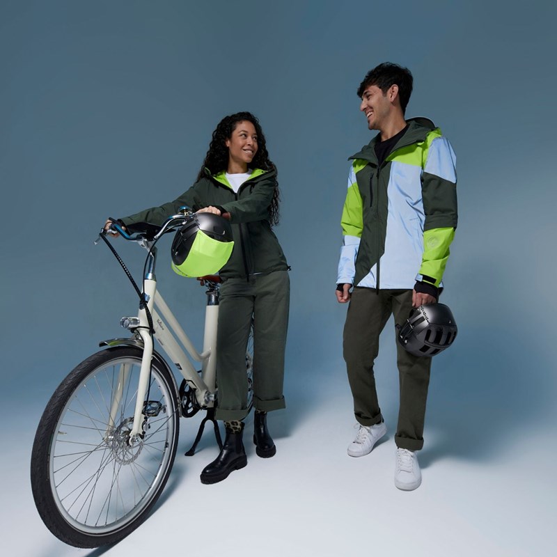 Veste réversible repop kaki - verte