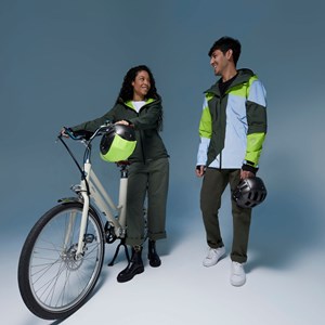 Veste réversible repop kaki - verte XL