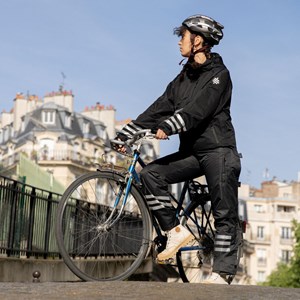 Pantalon de pluie optimiste noir XL-XXL