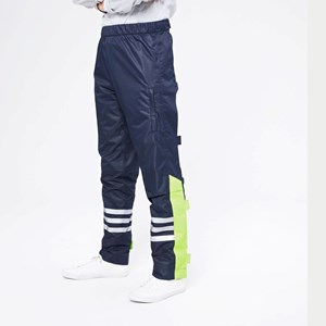 Pantalon de pluie optimiste bleu - jaune XS-S