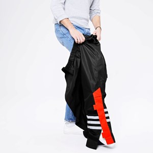 Pantalon de pluie optimiste noir-orange M-L