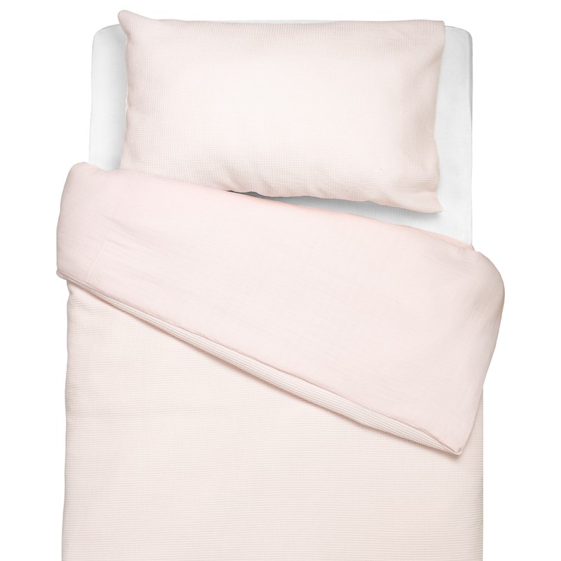 Sevira Kids - Parure réversible gaze nid d'abeille