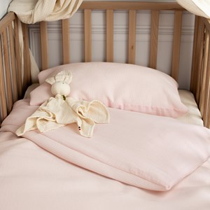 Parure réversible gaze nid d'abeille